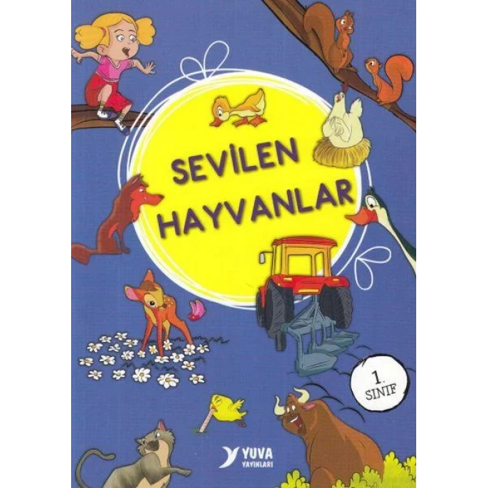 YUVA 1.SINIF SEVİLEN HAYVANLAR SERİSİ 10 KİTAP