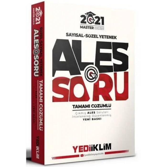 YEDİİKLİM ALES SAY - SÖZ ÇÖZÜMLÜ SORU BANKASI 2021