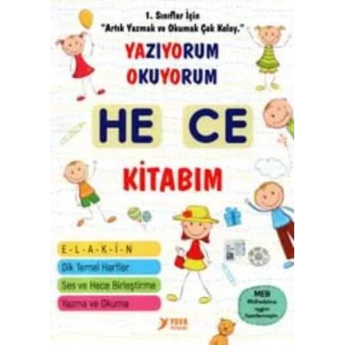 YAZIYORUM OKUYORUM 1.SINIF HECE KİTABIM - YUVA