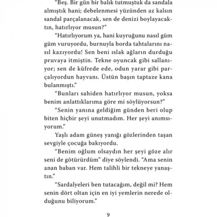 YAŞLI ADAM VE DENİZ - BİLGİ