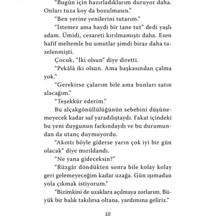 YAŞLI ADAM VE DENİZ - BİLGİ