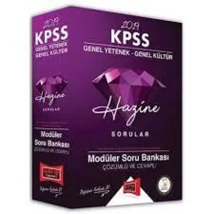 YARGI KPSS GKGY MODÜLER SORU BANKASI HAZİNE 2019