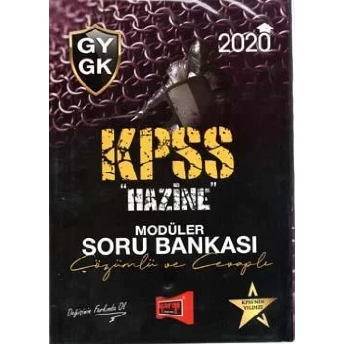 YARGI KPSS GKGY HAZİNE MODÜLER SORU BANKASI 2020