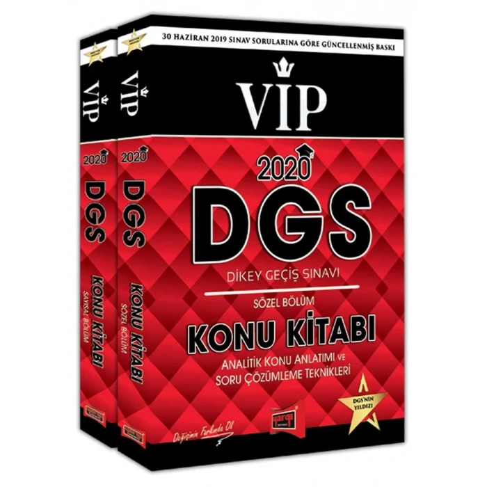YARGI DGS VİP SAYISAL SÖZEL KONU MODÜLER 2020