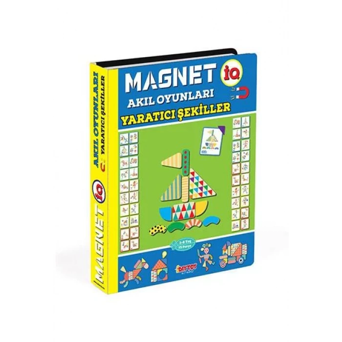 YARATICI ŞEKİLLER MAGNET AKIL OYUNLARI - DIYTOY