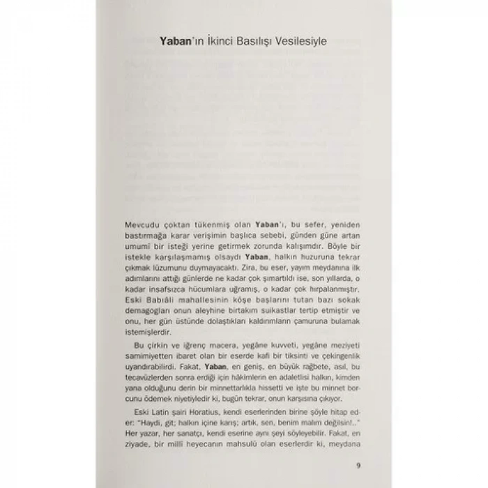 YABAN - İLETİŞİM