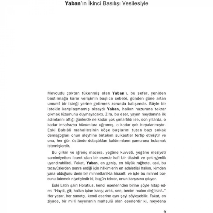 YABAN - İLETİŞİM