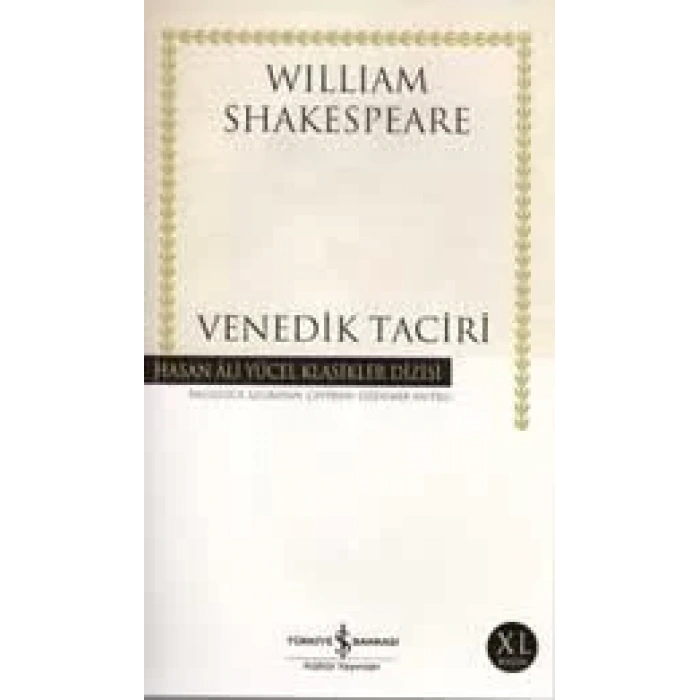 VENEDİK TACİRİ - İŞ BANKASI