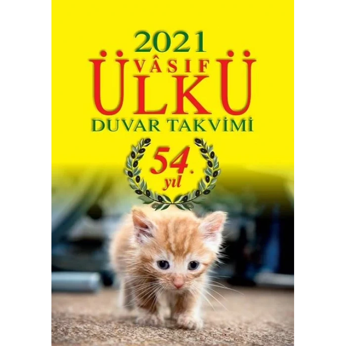 ÜLKÜ DUVAR TAKVİMİ 2021 (İADESİZ)