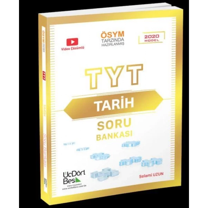 ÜÇDÖRTBEŞ TYT TARİH SORU BANKASI 2021