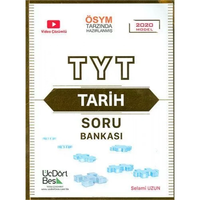 ÜÇDÖRTBEŞ TYT TARİH SORU BANKASI 2021