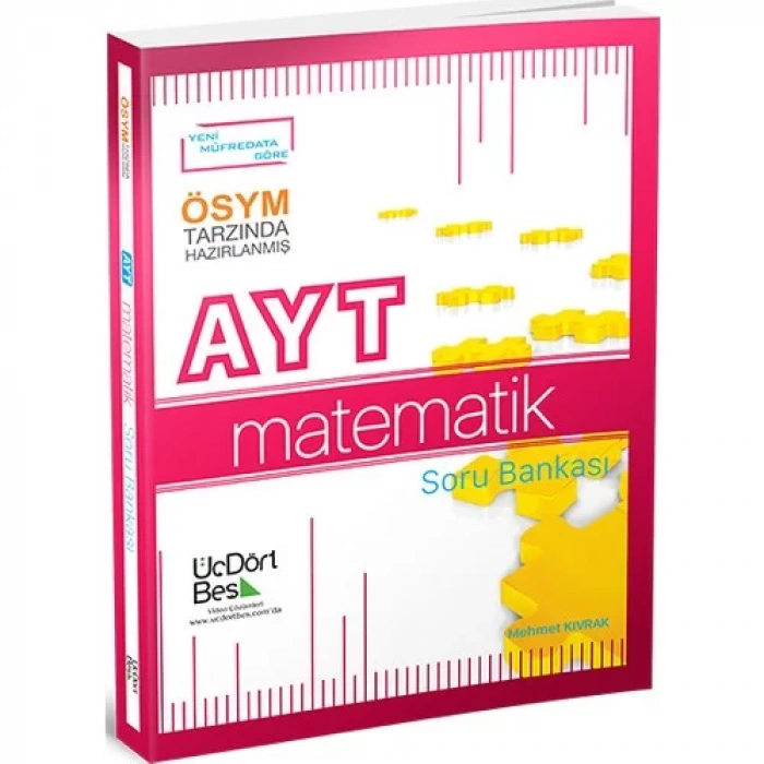 ÜÇDÖRTBEŞ AYT MATEMATİK SORU BANKASI