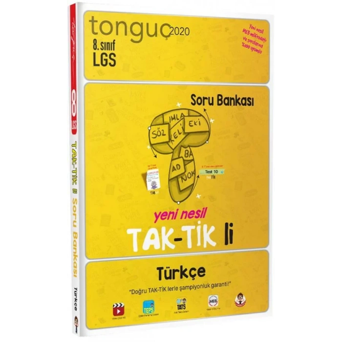 TONGUÇ 8. SINIF TAKTİKLİ TÜRKÇE SORU BANKASI