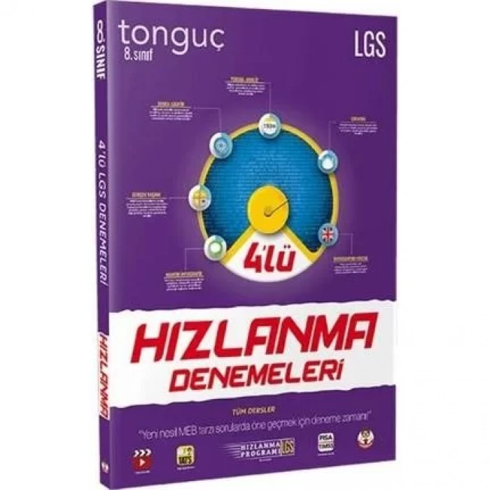 TONGUÇ 8. SINIF 4LÜ HIZLANMA DENEMELERİ