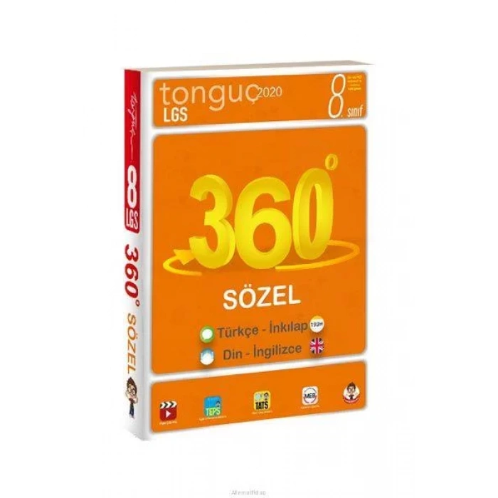 TONGUÇ 8. SINIF 360 SÖZEL SORU BANKASI