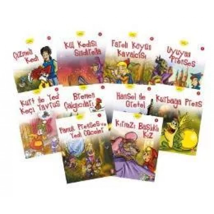 TİMAŞ DÜNYA MASALLARI SET 1 (10 KİTAP)