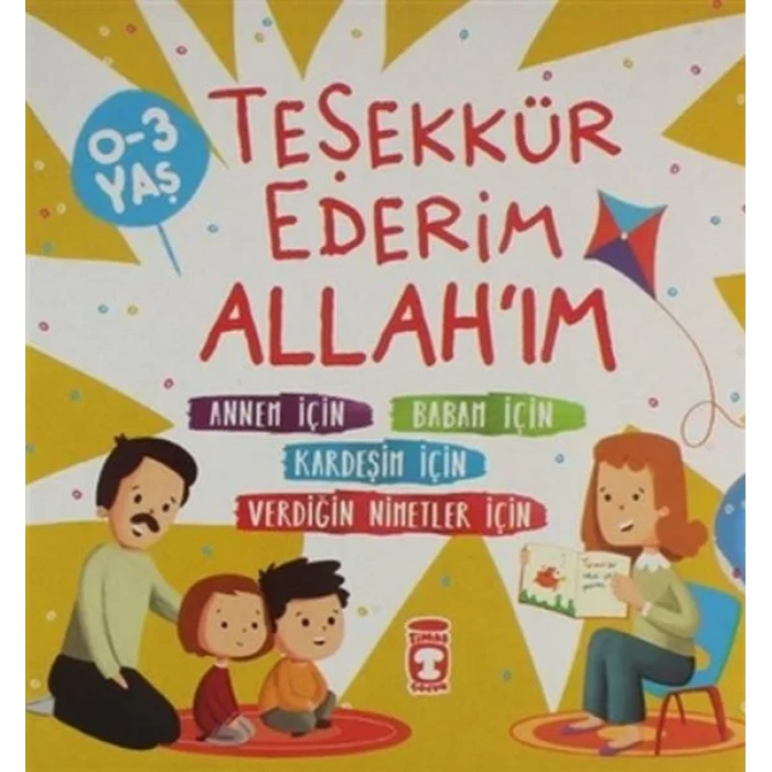 TEŞEKKÜR EDERİM ALLAHIM (4 KİTAP SET) - TİMAŞ