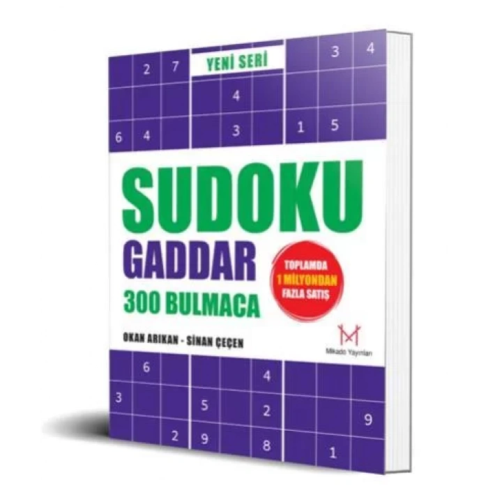 SUDOKU GADDAR 300 BULMACA - MİKADO