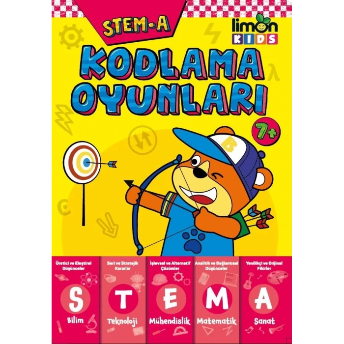 STEM-A KODLAMA OYUNLARI 7+ YAŞ - LİMON KİDS
