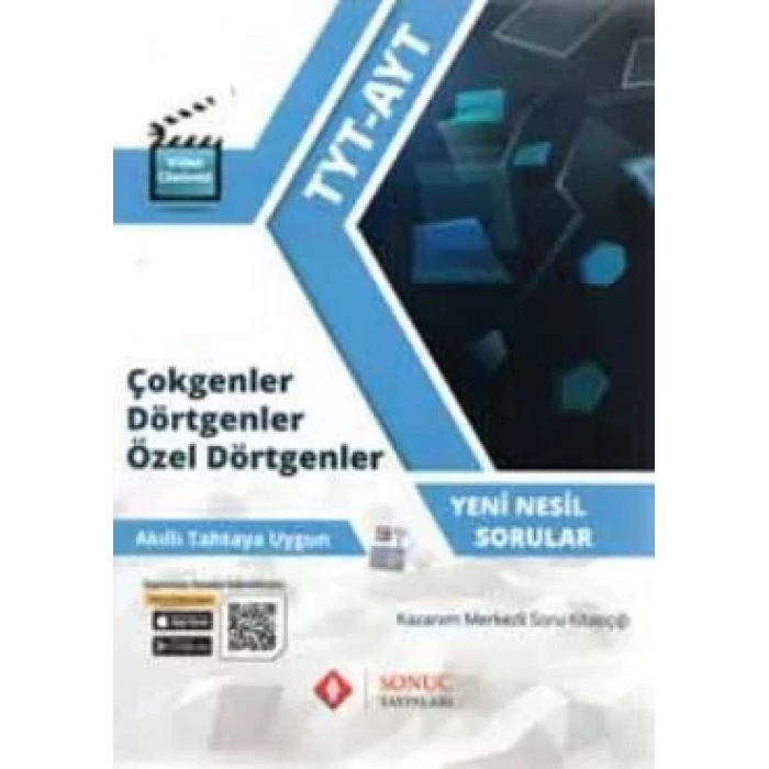 SONUÇ TYT-AYT ÇOKGENLER DÖRTGENLER ÖZEL DÖRTGENLER