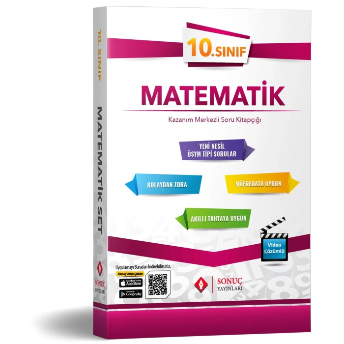 SONUÇ 10.SINIF MATEMATİK MODÜLER SET