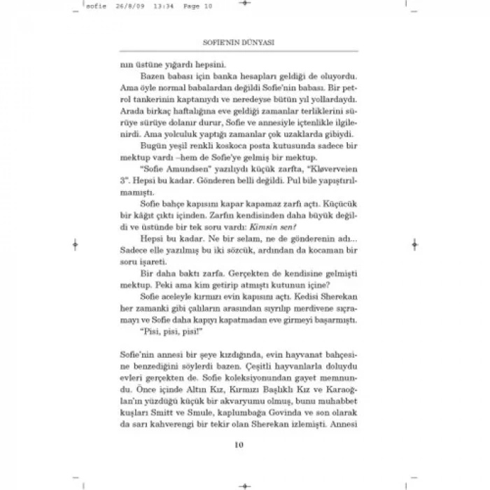 SOFIENİN DÜNYASI - PAN