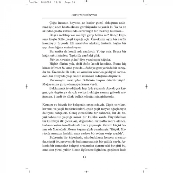 SOFIENİN DÜNYASI - PAN