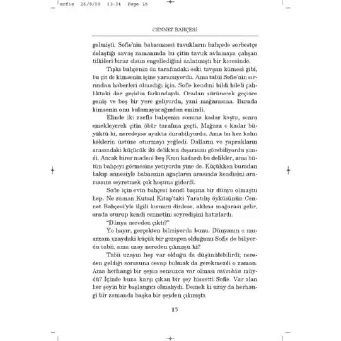 SOFIENİN DÜNYASI - PAN