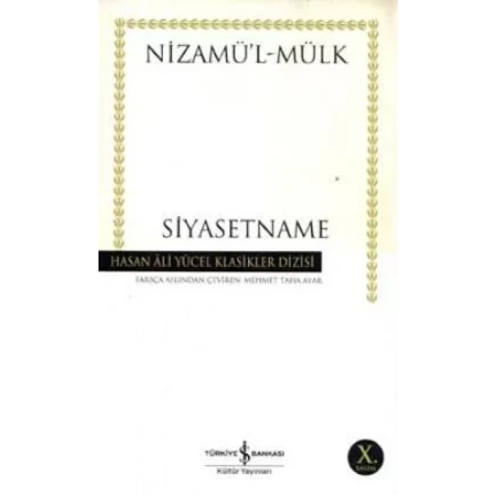 SİYASETNAME - İŞ BANKASI