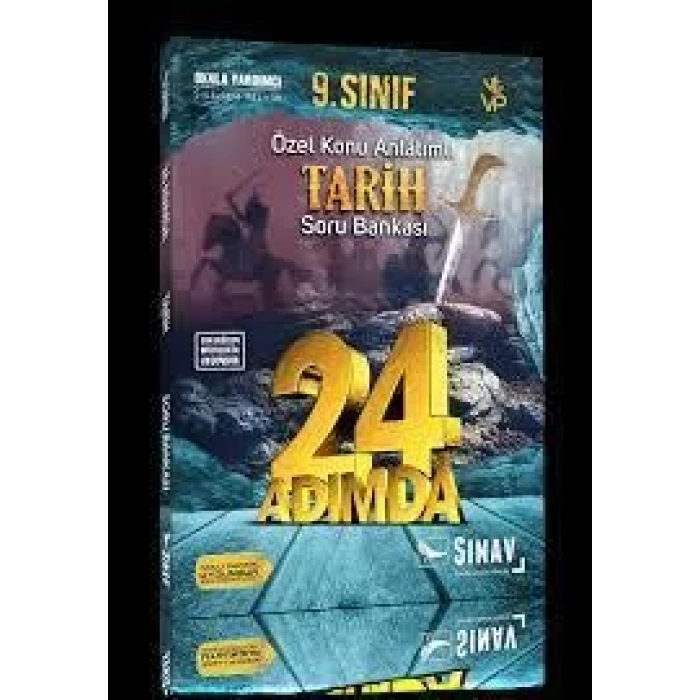 SINAV 9.SINIF TARİH 24 ADIMDA SORU BANKASI