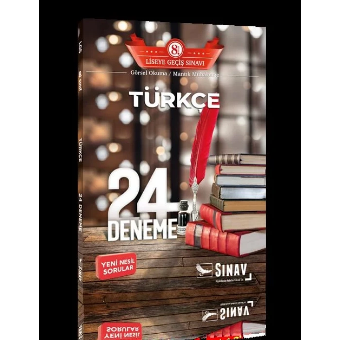 SINAV 8.SINIF TÜRKÇE 24 AYAR DENEME