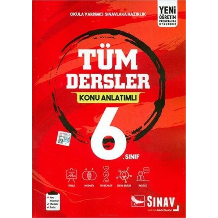 SINAV 6.SINIF TÜM DERSLER KONU ANLATIMLI
