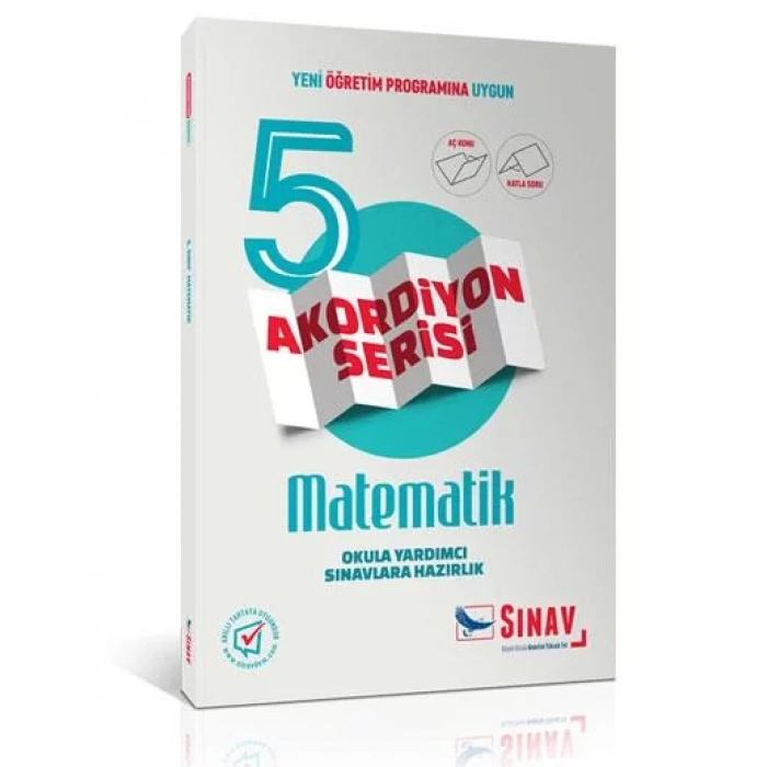 SINAV 5. SINIF METEMATİK AKORDİYON SERİSİ