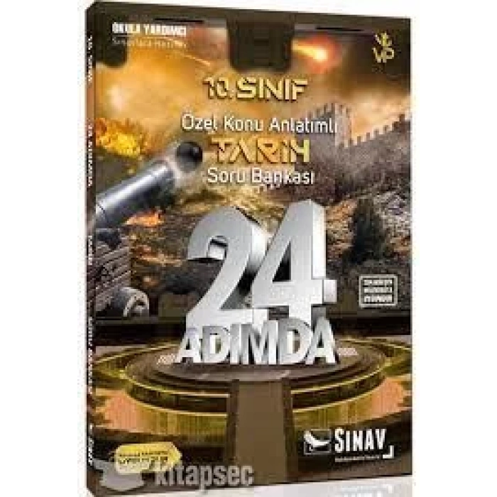 SINAV 10.SINIF TARİH 24 ADIMDA SORU BANKASI