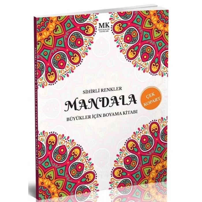 SİHİRLİ RENKLER MANDALA - MAVİ KALEM