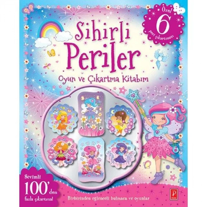 SİHİRLİ PERİLER OYUN VE ÇIKARTMA KİTABIM
