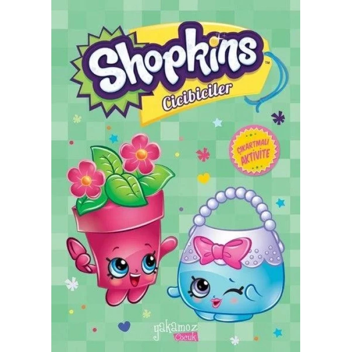 SHOPKİNS CİCİBİCİLER ÇIKARTMALI AKTİVİTE KİTABI