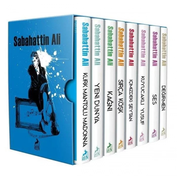 SEBAHATTİN ALİ BÜTÜN ESERLERİ KUTULU - REN