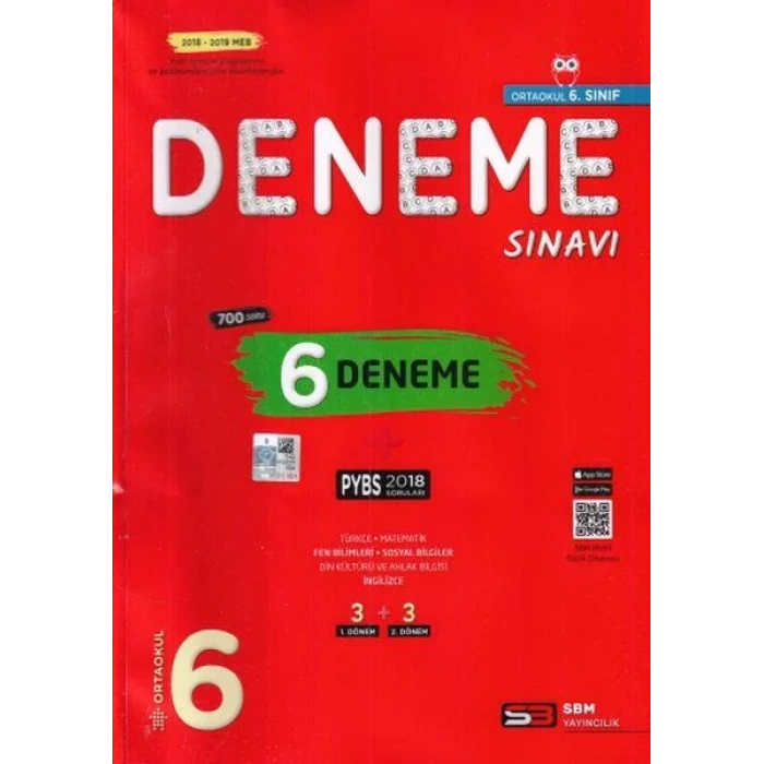 SBM 6.SINIF DENEME (6 DENEME)