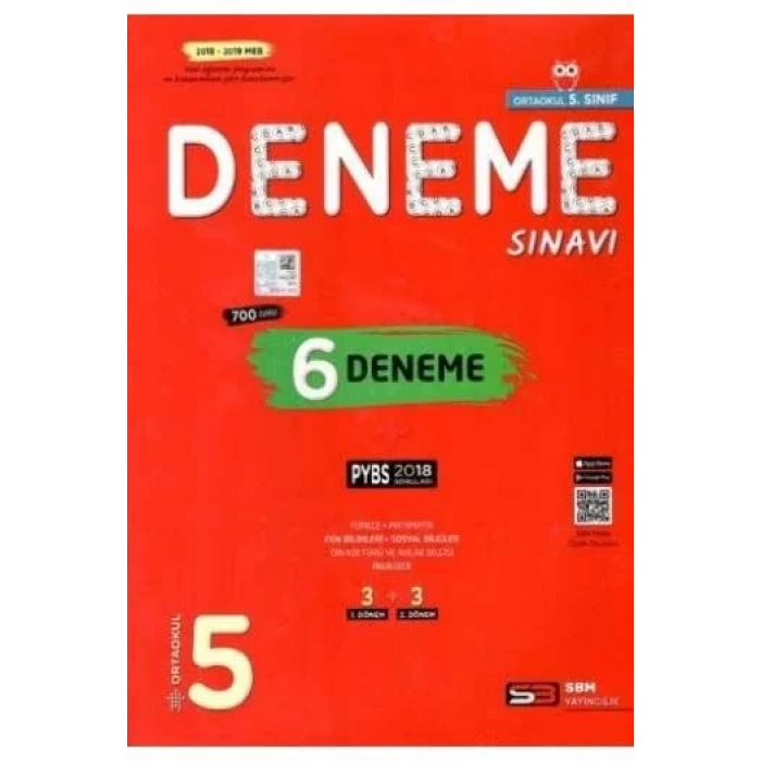 SBM 5.SINIF DENEME (6 DENEME)