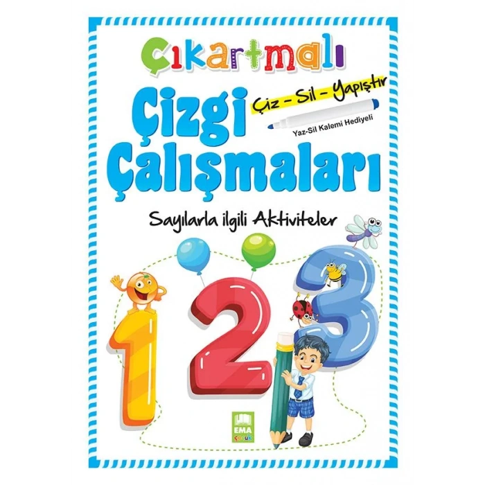 SAYILARLA İLGİLİ AKTİVİTELER ÇIKARTMALI ÇİZGİ ÇAL.