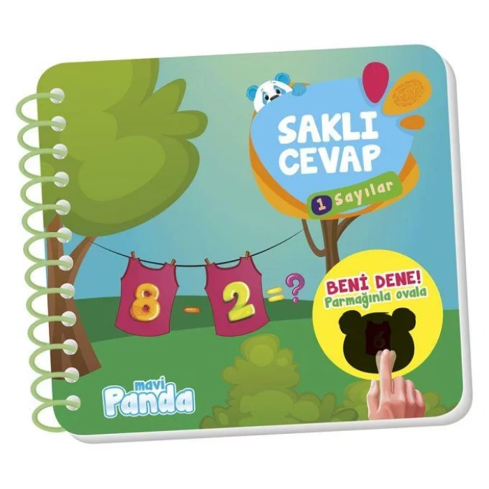 SAKLI CEVAP 1 SAYILAR - MAVİ PANDA
