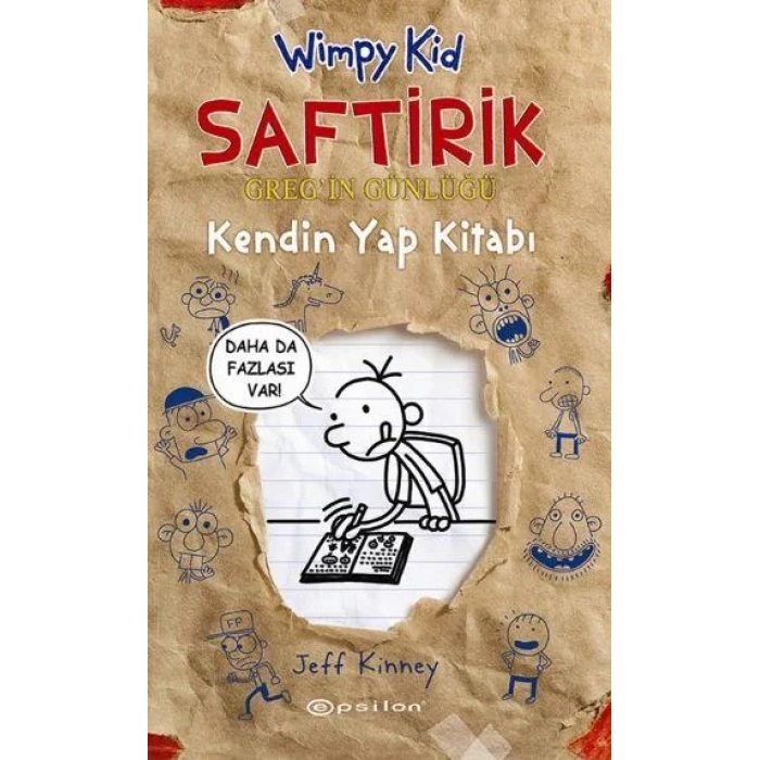 SAFTİRİK GREGİN GÜNLÜĞÜ KENDİN YAP KİTABI - EPSİLO