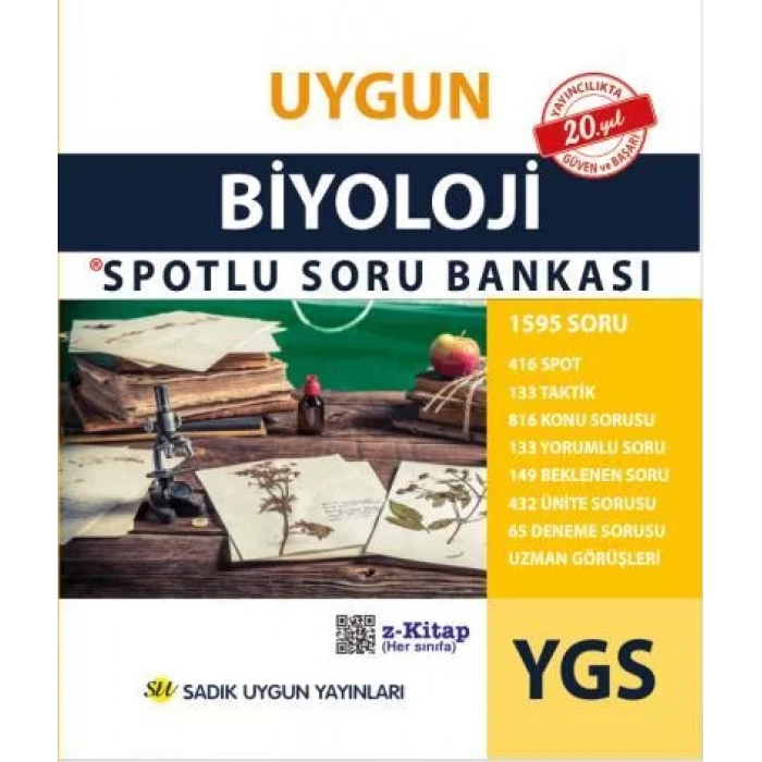 SADIK UYGUN TYT BİYOLOJİ SORU BANKASI