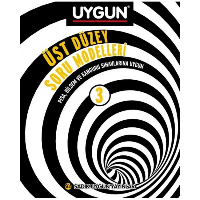 SADIK UYGUN 3.SINIF ÜST DÜZEY SORU MODELLERİ