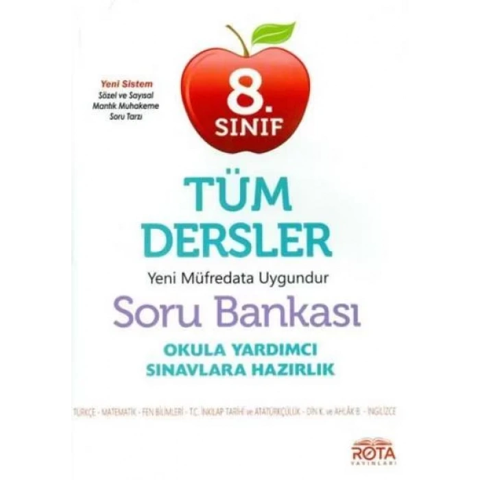 ROTA 8.SINIF TÜM DERSLER SORU BANKASI