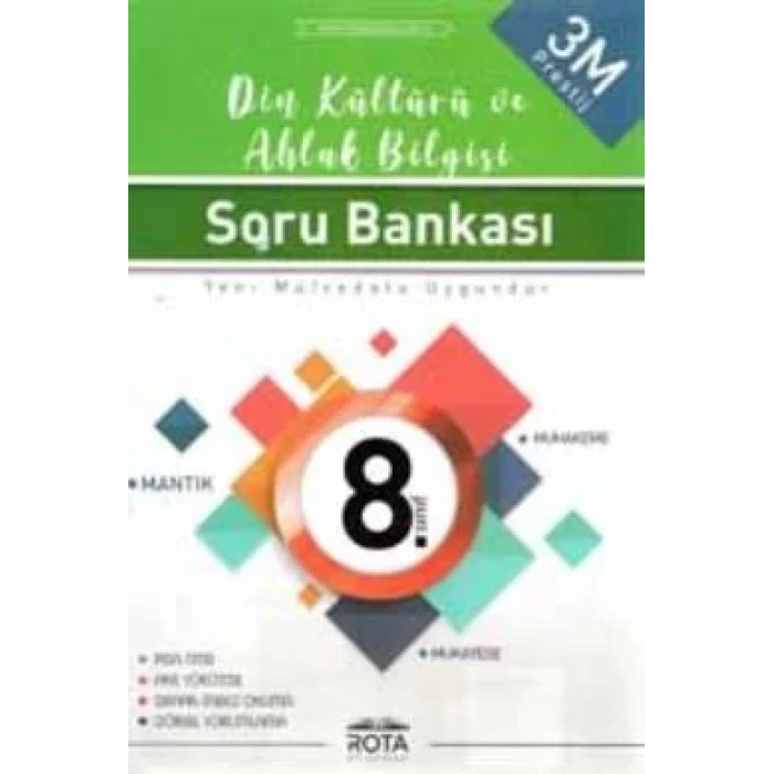 ROTA 8.SINIF DİN KÜLTÜRÜ SORU BANKASI