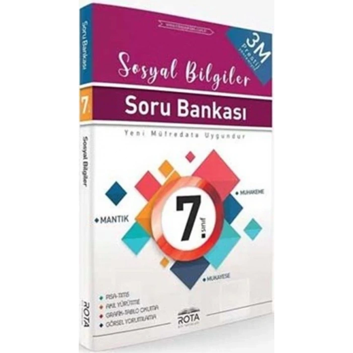 ROTA 7.SINIF SOSYAL BİLGİLER SORU BANKASI