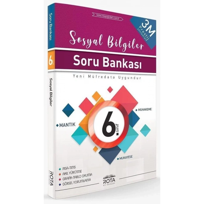 ROTA 6.SINIF SOSYAL BİLGİLER SORU BANKASI