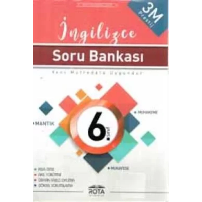 ROTA 6.SINIF İNGİLİZCE SORU BANKASI